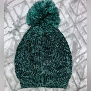 Brand new Dark Green Pom Beanie in bag
